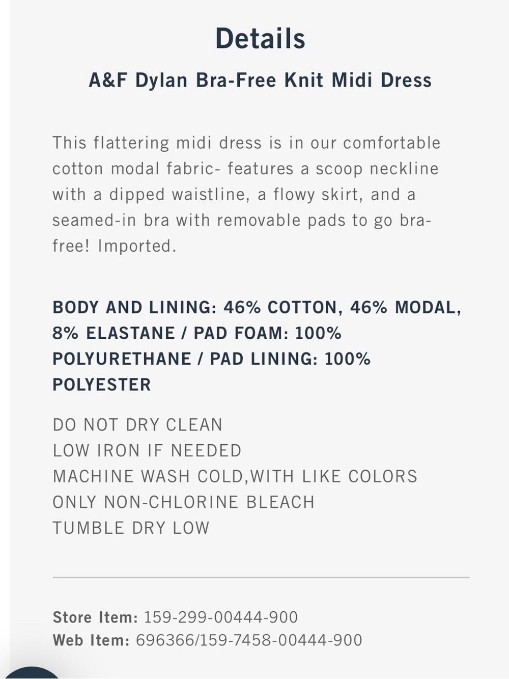 A&F Dylan Bra Free Knit Midi - Picture 6 of 9